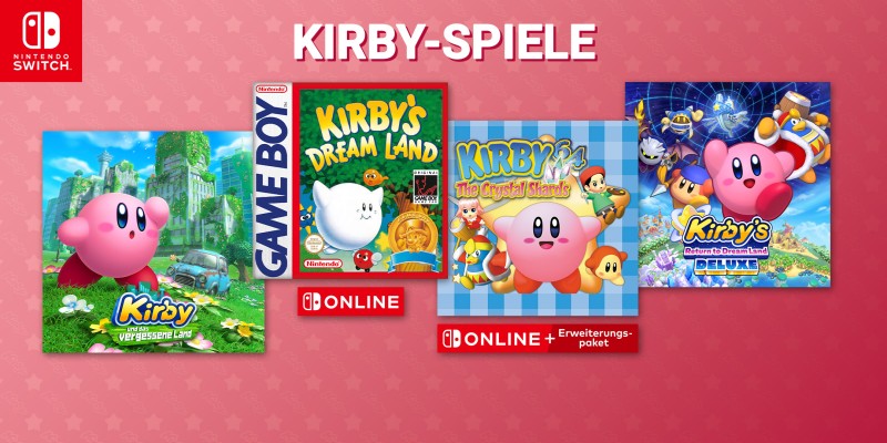 Diese 14 Kirby-Spiele kannst du sofort spielen!