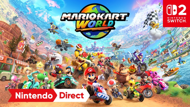 Mario Kart World – Bande-annonce de révélation