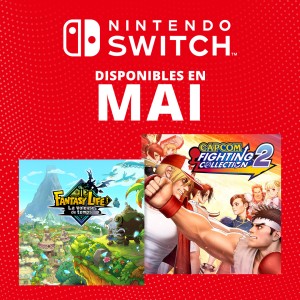 Jeux Nintendo Switch à venir - mai 2025